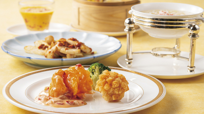 中国料理 桃園 - 料理写真:8月　夏の海鮮ランチ