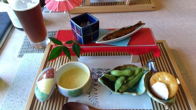 羽根澤屋別邸 日本料理 満うら - 料理写真:前菜