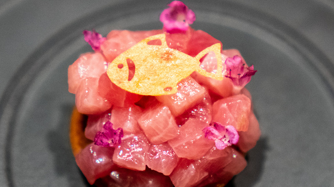 Crony - 料理写真:京都 舞鶴 寒鰤 ちしゃとう