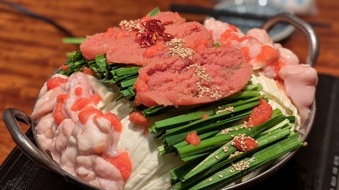 清水 KAKUREGA - 料理写真:裏メニュー明太もつ鍋