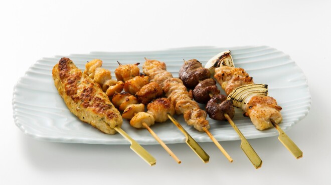 五の五 - 料理写真:やきとり各種