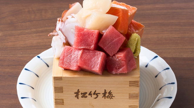 五の五 - 料理写真:海鮮ブツ盛合せ