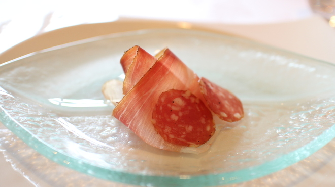 ソラメントゥーノ - 料理写真:スペック＆サラミ☆