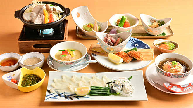 食楽庵 ふる川 - 料理写真:食楽会席（いこい会席）6,980円