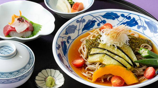 和食堂 山里 - 料理写真:ねばねば蕎麦