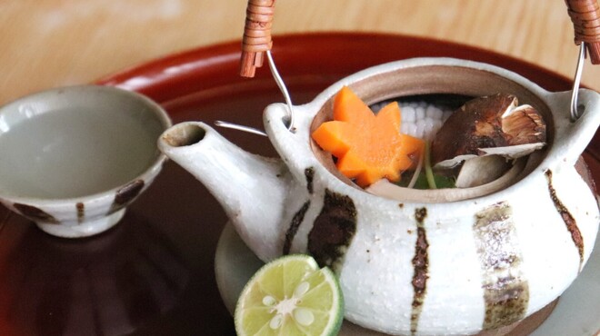 割烹峰屋 - 料理写真:9月からは『松茸コース』も始まります。