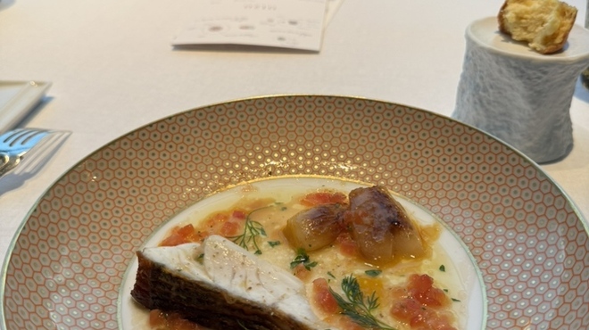 RISTORANTE OZIO - 料理写真:スズキのロティ