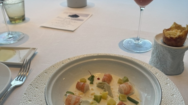RISTORANTE OZIO - 料理写真:天使エビ