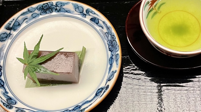 京都 つる家 - 料理写真:水羊羹
