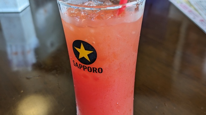 バーンキラオ - 料理写真:夏限定のおすすめドリンク　　スイカジュース