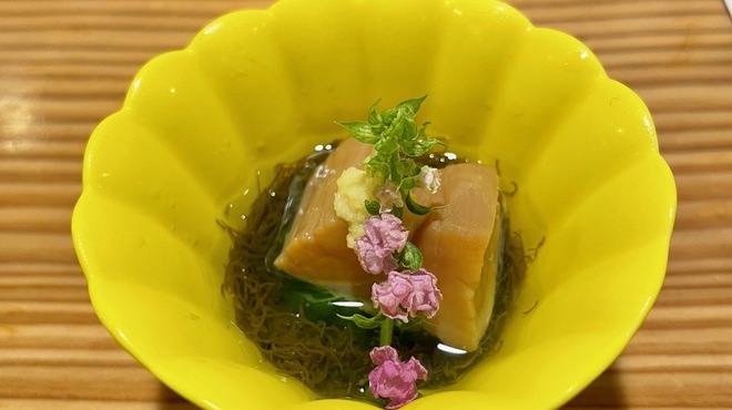 江戸前鮨 ぬけさく - 料理写真:もずく