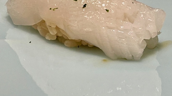 江戸前鮨 ぬけさく - 料理写真:タルイカ