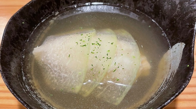 江戸前鮨 ぬけさく - 料理写真:ハモとかぶらの椀もの