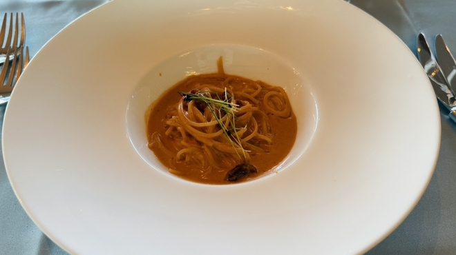 リストランテ・アルコ - 料理写真:ウニのクリームソーススパゲッティ