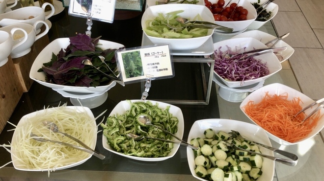 ファインダイニング - 料理写真:野菜とドレッシングが記憶に残るおいしさ