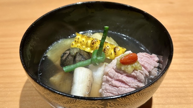 華丸吉日 - 料理写真:夏鴨と焼き茄子のすき煮
