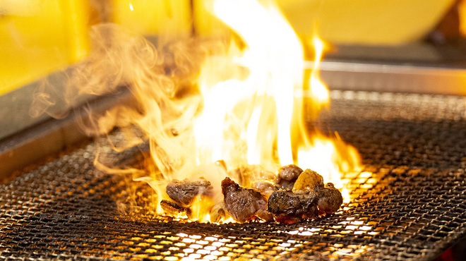 宮崎地鶏炭火焼 車 - メイン写真: