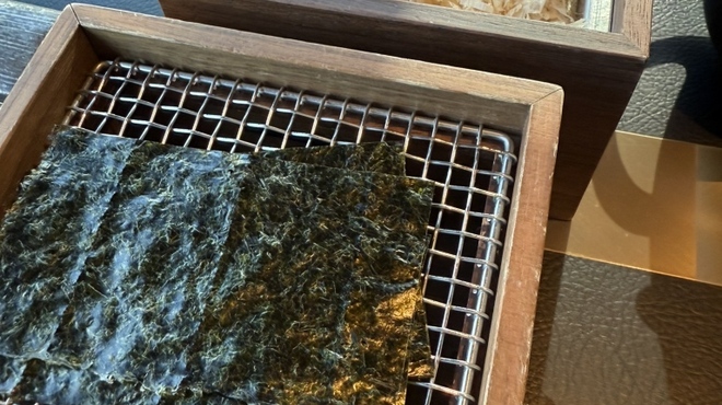 日本料理 華暦 - 料理写真:焼き海苔
