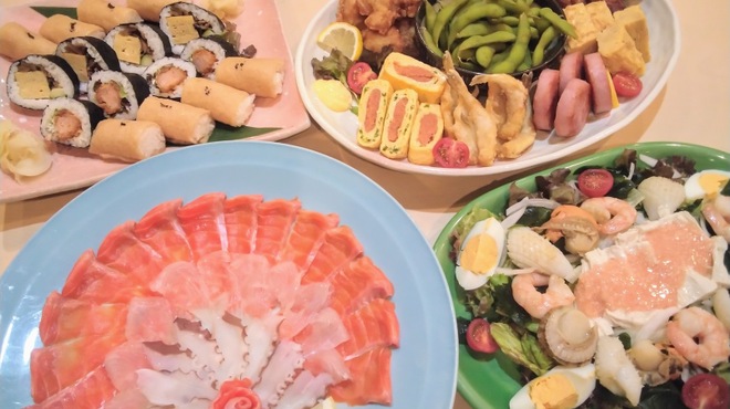 中洲鷹勝 - 料理写真:貸切ルームプラン（オードブル）