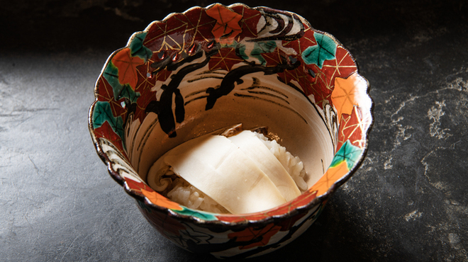 ななにん - 料理写真:10月は和歌山高野山富貴村の松茸を使ったコース