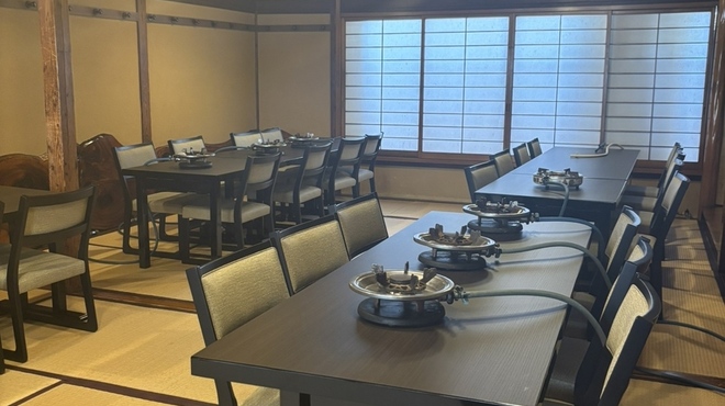 桜なべ 中江 - 内観写真:2階大広間