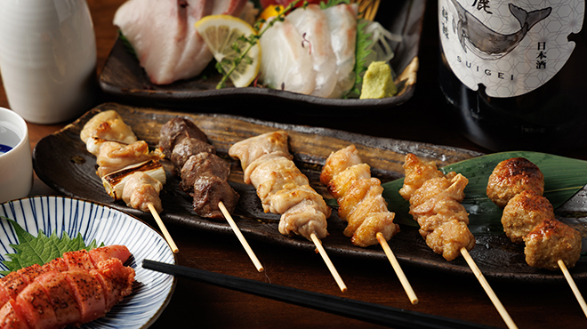野菜巻き串・焼き鳥・餃子食べ飲み放題×個室完備 筑紫亭 - メイン写真:
