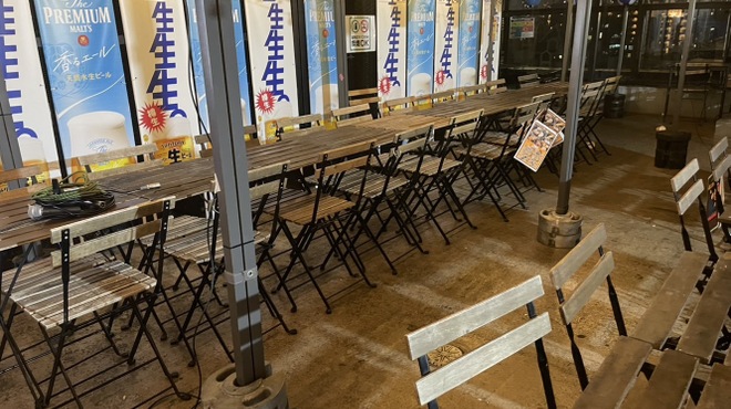 牡蠣肉酒場 天 rooftop terrace - メイン写真: