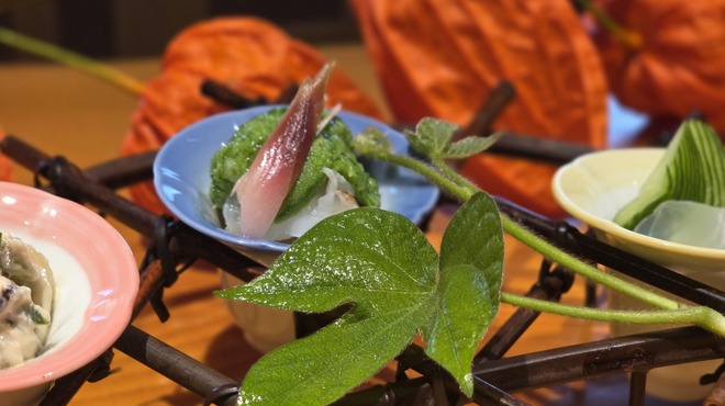 馳走 なか川 - 料理写真:8月前菜