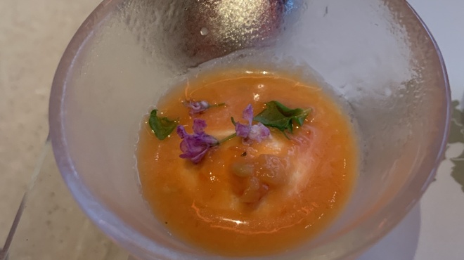 GINZA ONO Gratia -Smoke Dining- - 料理写真:パプリカのムース