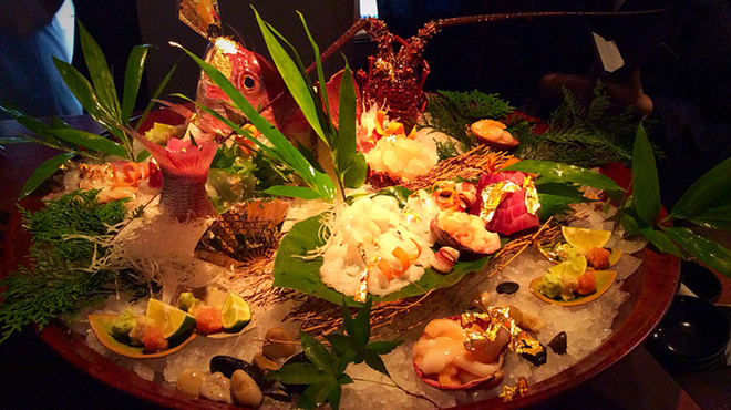 杜若 - 料理写真:お祝いの造り盛り合わせ
  