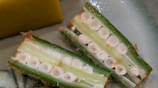 貴ぶ - 料理写真:島オクラのおかか和え