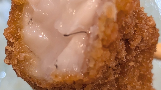 貴ぶ - 料理写真:ノミノクチの玄米フレーク揚げ