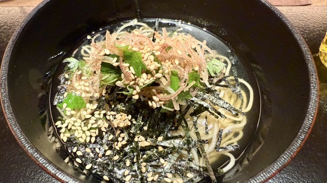 野口 - 料理写真:お蕎麦