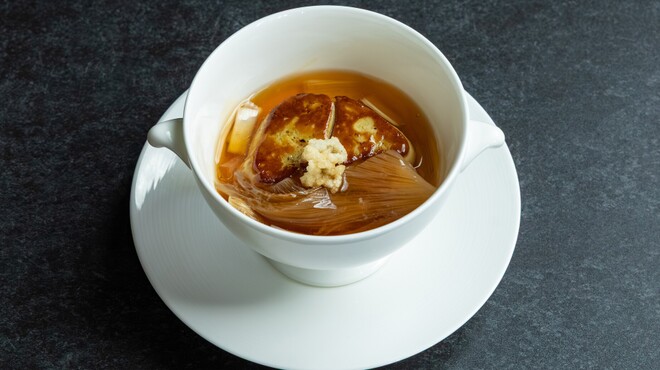 La BOMBANCE - 料理写真:先付茶碗蒸し