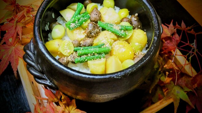 御料理 心馬 - 料理写真:栗ご飯