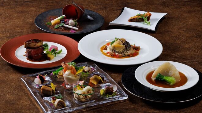 THE DINING シノワ唐紅花＆鉄板フレンチ蒔絵 - 料理写真: