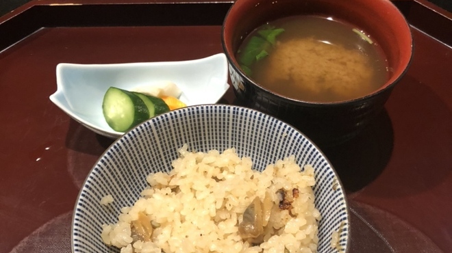 角さん - 料理写真:◆食事：アサリの炊き込みご飯