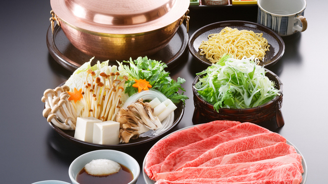 人形町今半 上野広小路店 - 料理写真:しゃぶしゃぶ【特上】