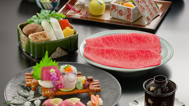 人形町今半 - 料理写真:三昧コース【特上】