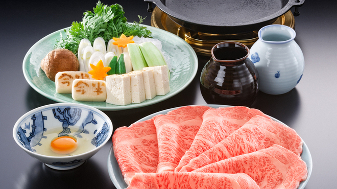 人形町 今半 - 料理写真:すき焼【特上120g】
