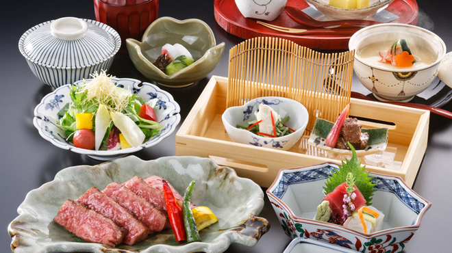 人形町 今半 - 料理写真:網焼ステーキ御膳