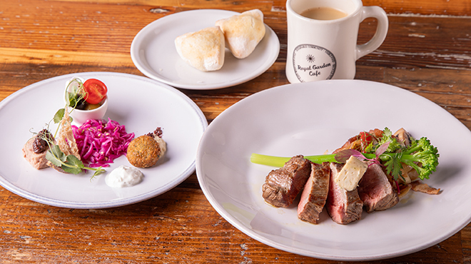 キューカフェ by ロイヤルガーデンカフェ - メイン写真: