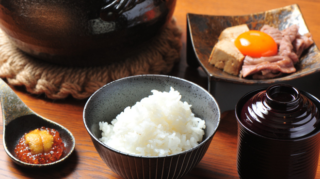 美味荘 - 料理写真:銀シャリご飯