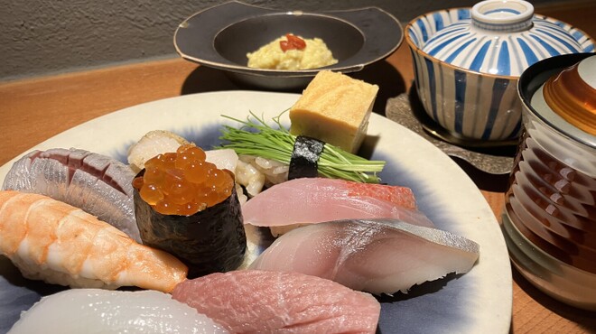 おおさかもん料理 鮨 守屋 - 料理写真:上にぎり寿司ランチ