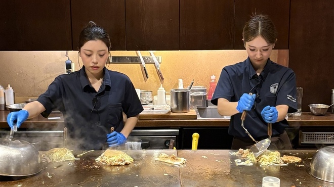 広島流 お好み焼き 鉄板料理 がんす - メイン写真: