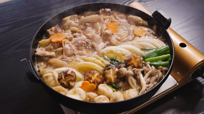 京料理 とりよね - 料理写真:鶏のすき焼き