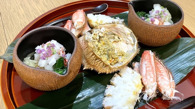佐とう - 料理写真:毛蟹姿盛り