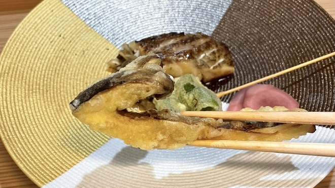 佐とう - 料理写真:松茸天ぷら