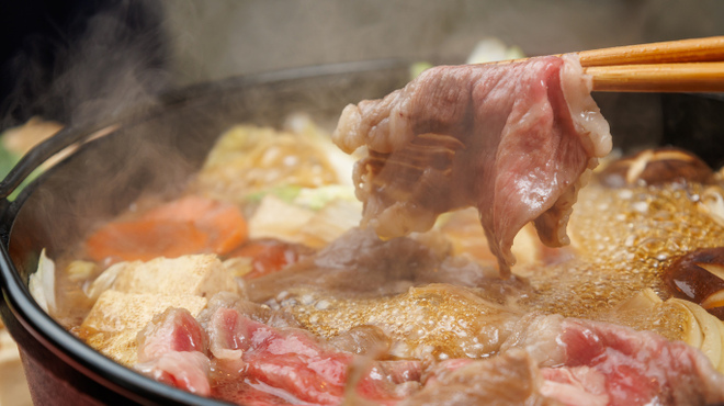 しゃぶしゃぶ すき焼き 食べ放題 和牛と豚 - メイン写真: