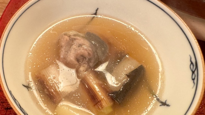 味心 すず木 - 料理写真:すっぽん鍋 取り分けて